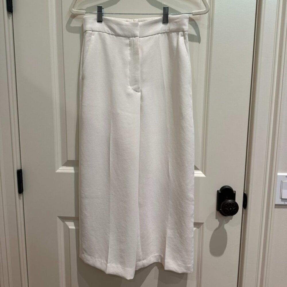 Aritzia Wilfred THE LIMITLESS PANT™ CROPPED, Size 6; LIGHT BIRCH